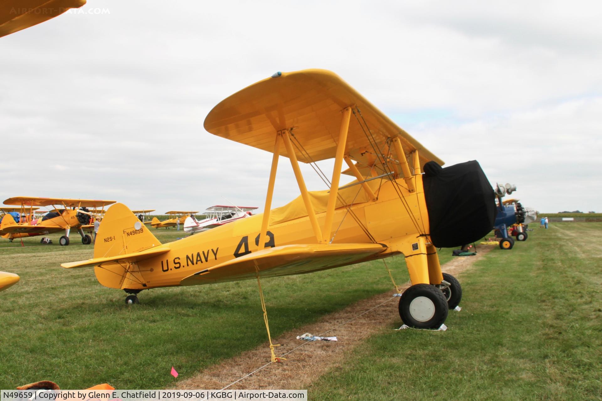N49659, 1943 Boeing A75N1(PT17) C/N 75-4506, PT-17 42-16343