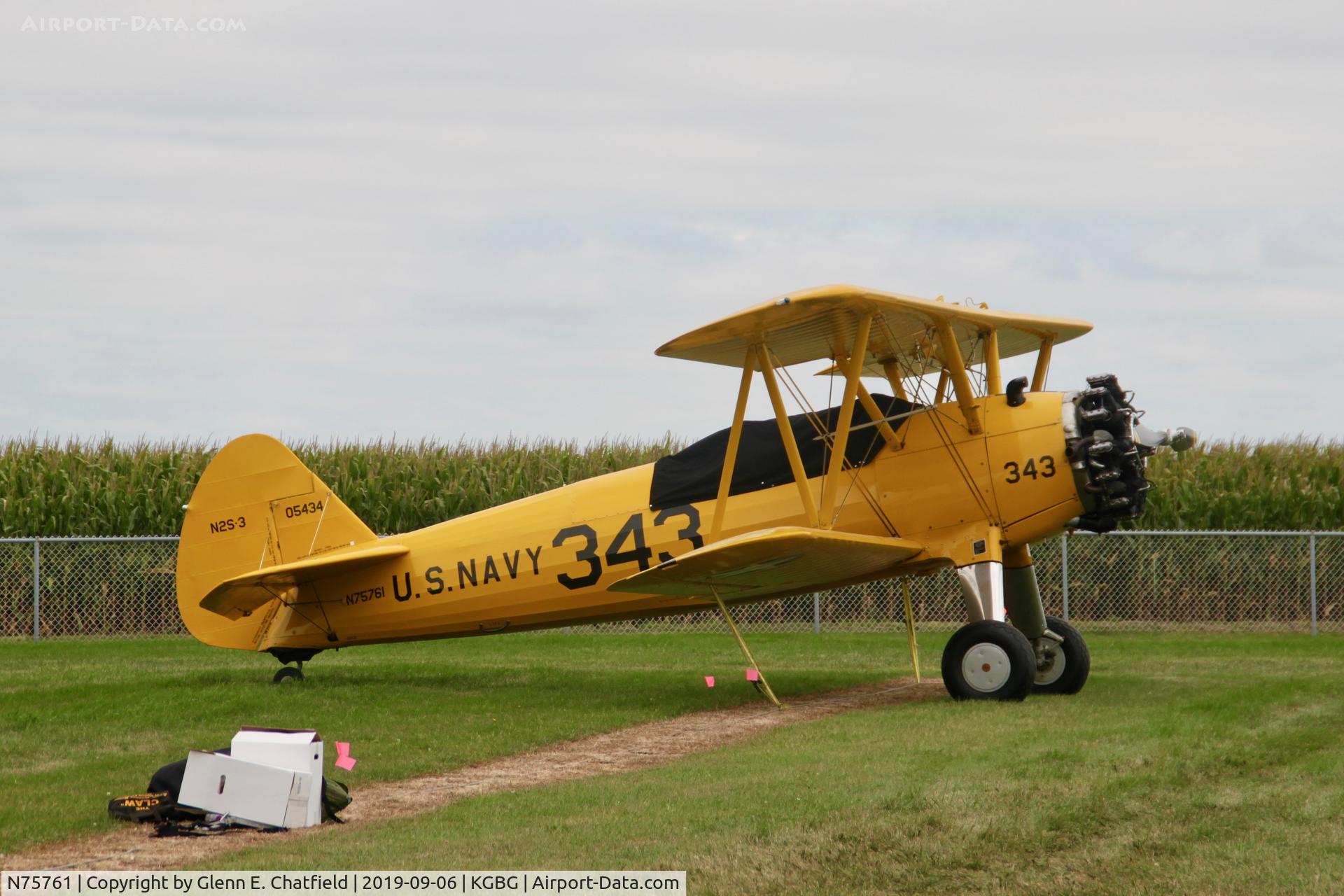 N75761, 1942 Boeing B75N1 C/N 75-6608, N2S-3 05434