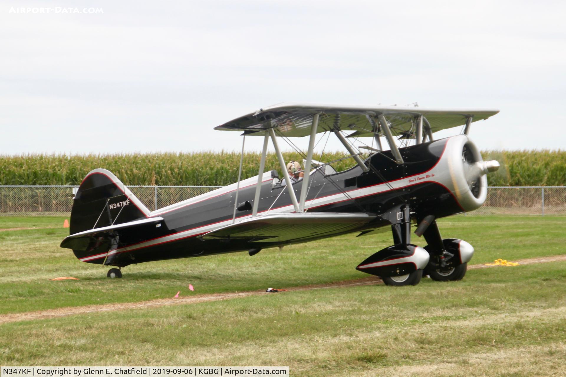 N347KF, 1943 Boeing B75N1 C/N 75-7424, N2S-3 07820
