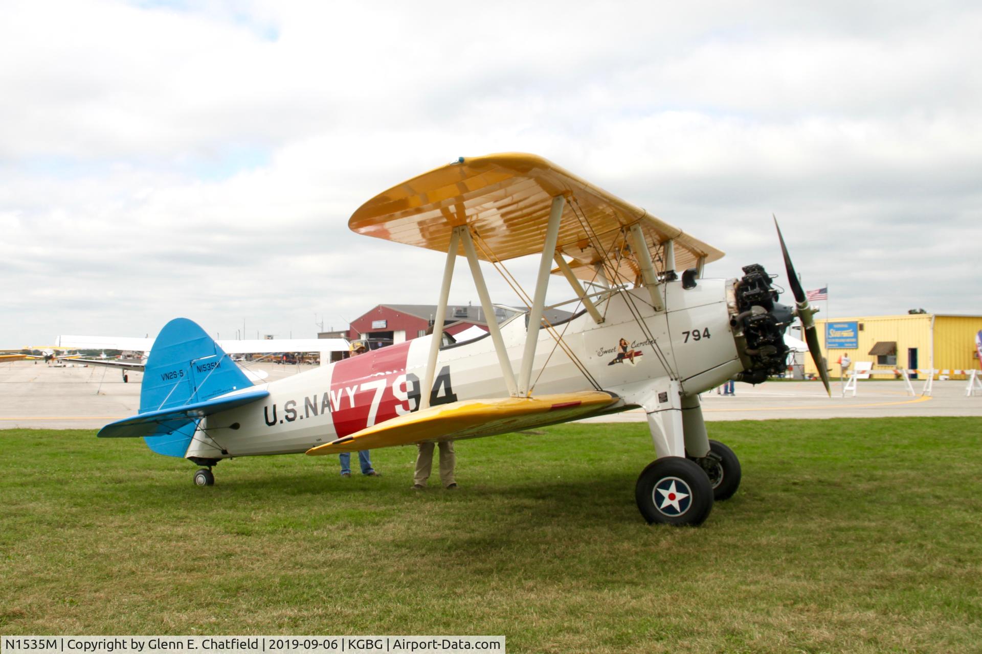 N1535M, 1943 Boeing E75N1 C/N 75-8520, N2S-5 43426