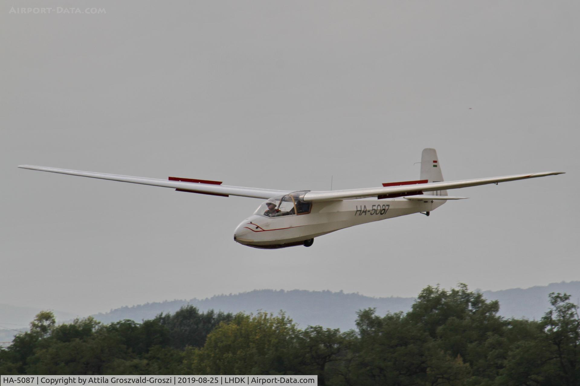 HA-5087, 1960 Schleicher Ka-7 Rhonadler C/N 211, LHDK - Dunakeszi Airport, Hungary
