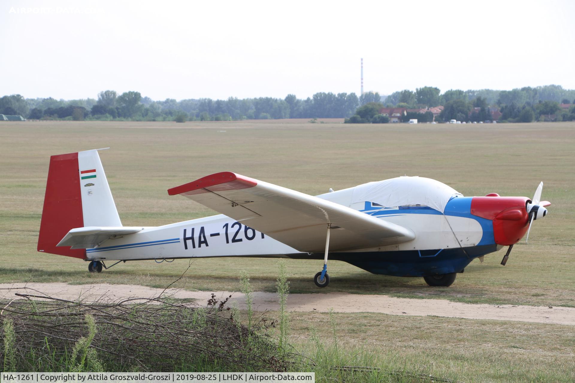 HA-1261, 1972 Scheibe SF-25C Falke C/N 4426, LHDK - Dunakeszi Airport, Hungary