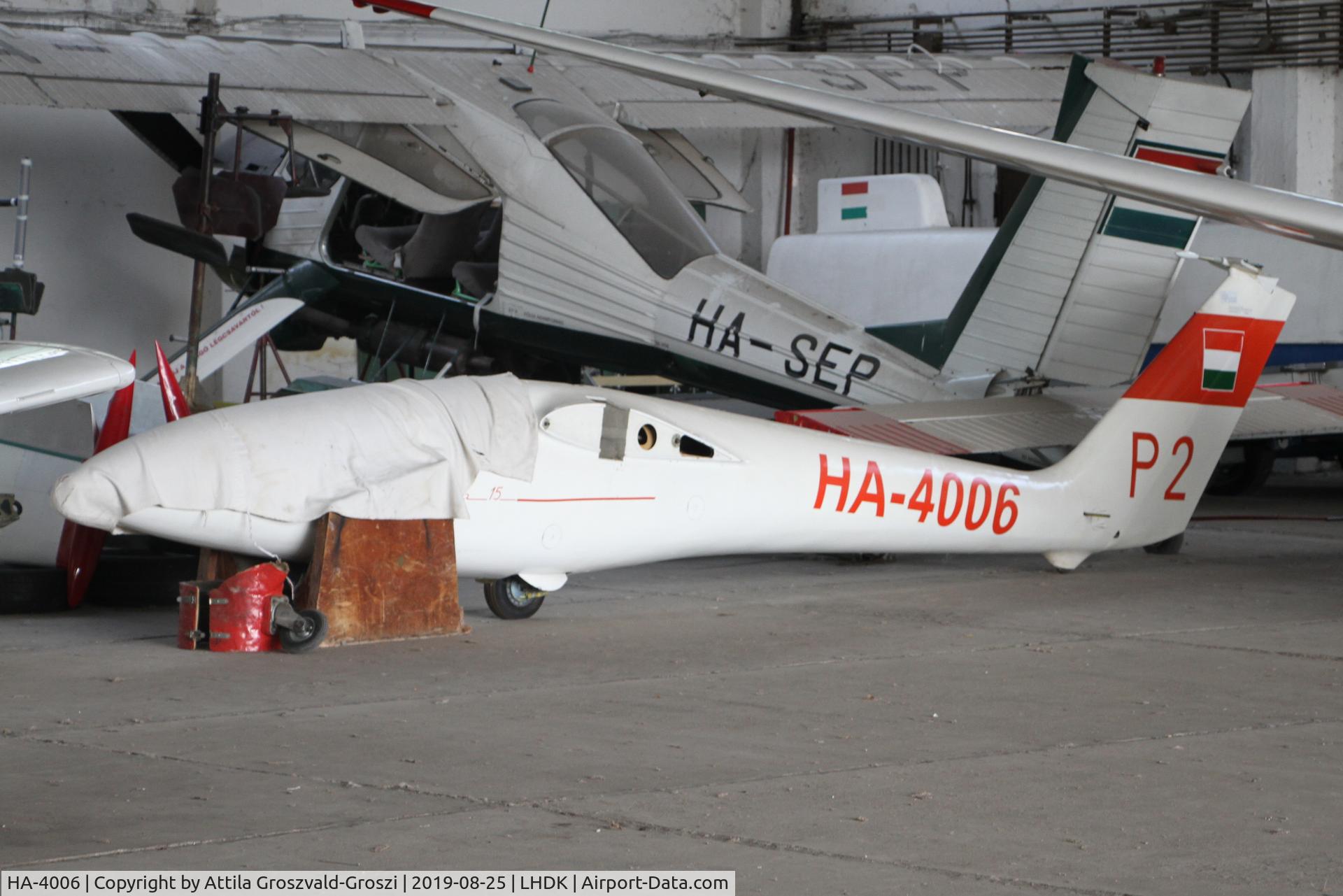 HA-4006, PZL-Bielsko SZD-36A Cobra 15 C/N W-621, LHDK - Dunakeszi Airport, Hungary