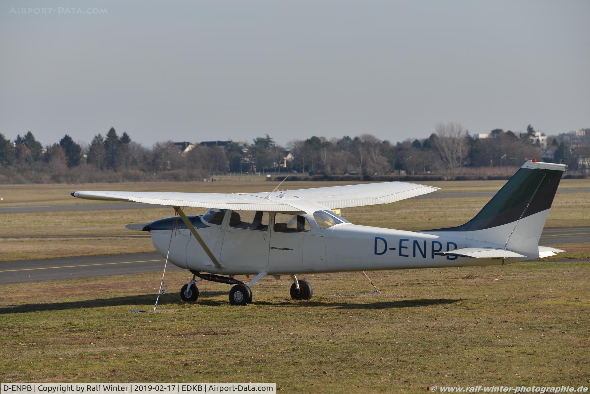 D-ENPB, Reims F172H Skyhawk Skyhawk C/N 0598, Reims Aviation F172H Skyhawk - Private - 0598 - D-ENPB - 17.02.2019 - EDKB