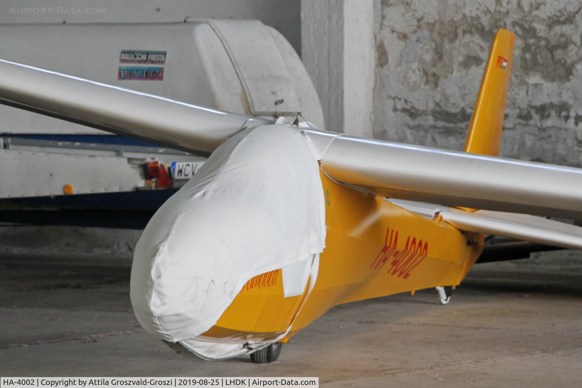 HA-4002, 1966 Schleicher Ka-8B C/N 8561A, LHDK - Dunakeszi Airport, Hungary