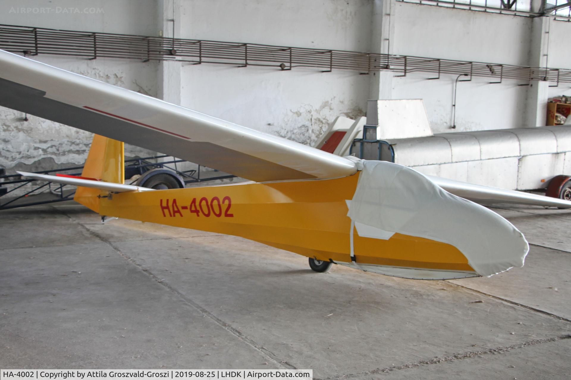 HA-4002, 1966 Schleicher Ka-8B C/N 8561A, LHDK - Dunakeszi Airport, Hungary