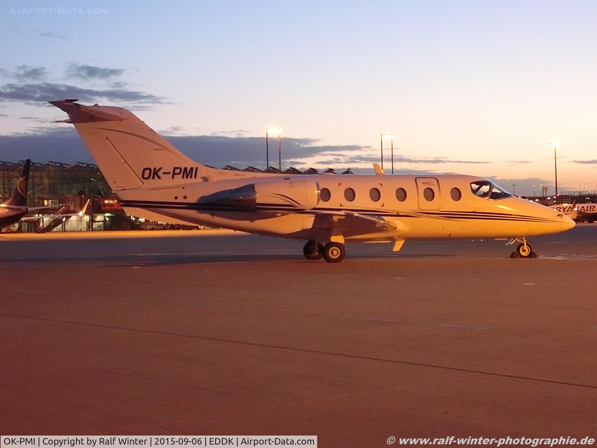 OK-PMI, 1997 Raytheon Beechjet 400A C/N RK-162, Raytheon Aircraft 400A Beechjet - QNR Quenn Air sro - RK-162 - OK-PMI - 06.09.2015 - CGN
