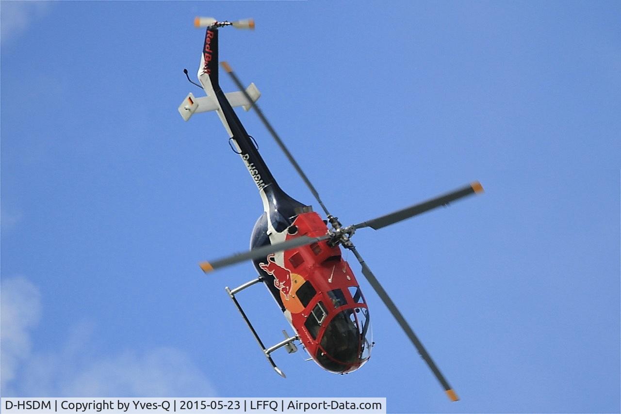 D-HSDM, MBB Bo-105CB C/N S-126, MBB Bo-105CB, On display, La Ferté-Alais airfield (LFFQ) Airshow 2015