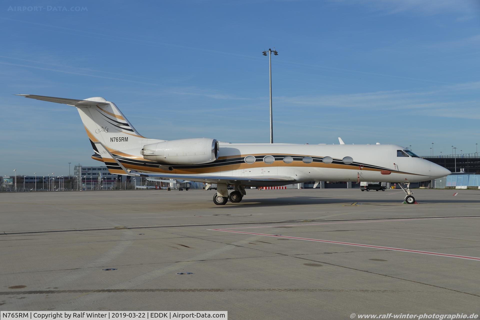 N765RM, 1991 Gulfstream Aerospace G-IV C/N 1170, Gulfstram Aerospace G-IV - M5 Holdings CCL - 1170 - N765RM - 22.03.2019 - CGN