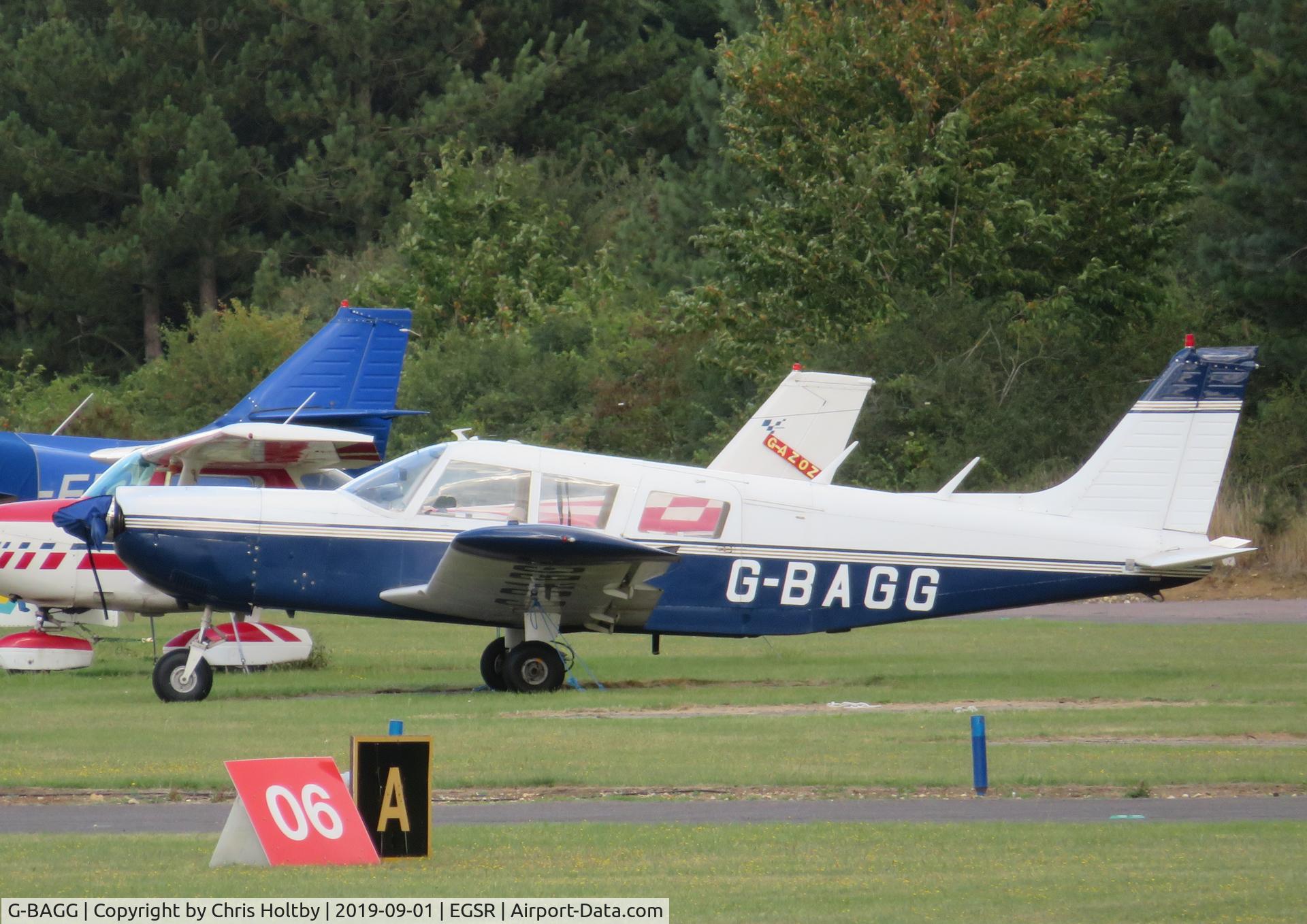 G-BAGG, 1972 Piper PA-32-300 Cherokee Six Cherokee Six C/N 32-7340186, Cherokee Six parked and resident at Earls Colne