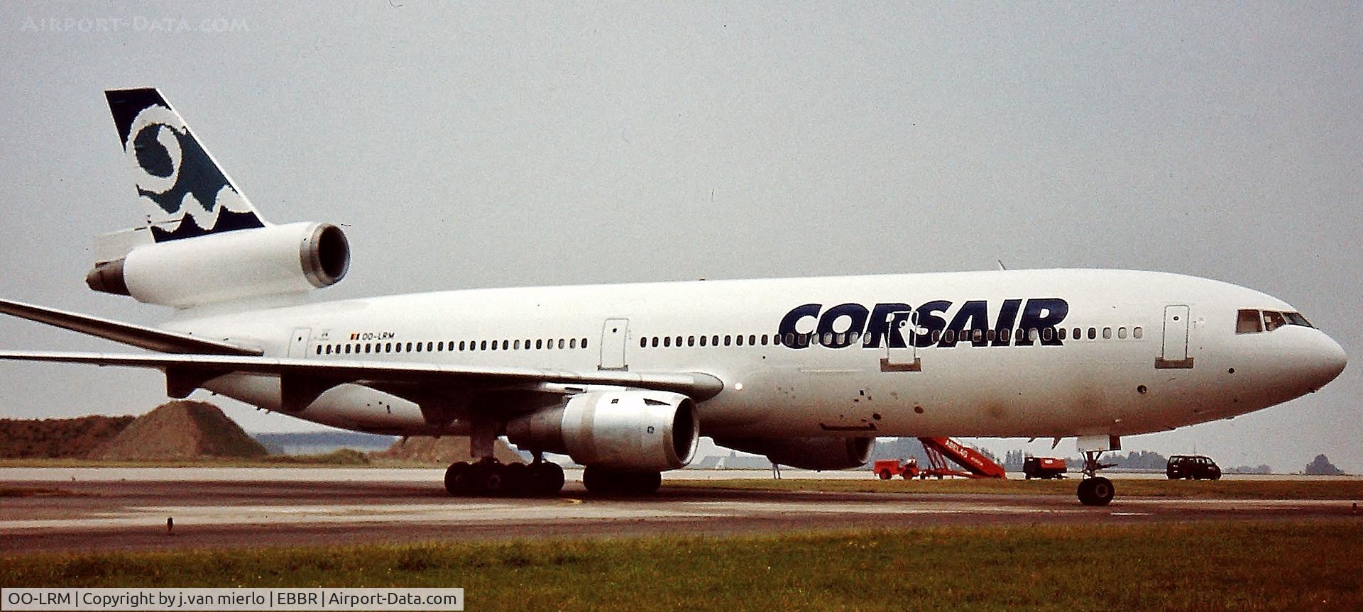 OO-LRM, 1978 McDonnell Douglas DC-10-30 C/N 46998, taxiing Brussels