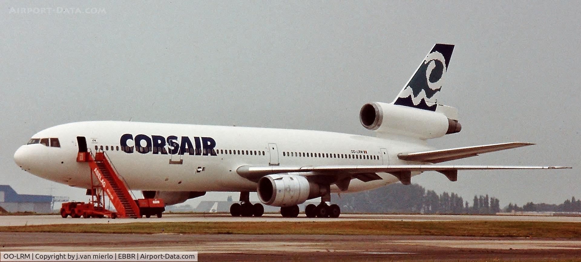 OO-LRM, 1978 McDonnell Douglas DC-10-30 C/N 46998, PARKED AT bRUSSELS