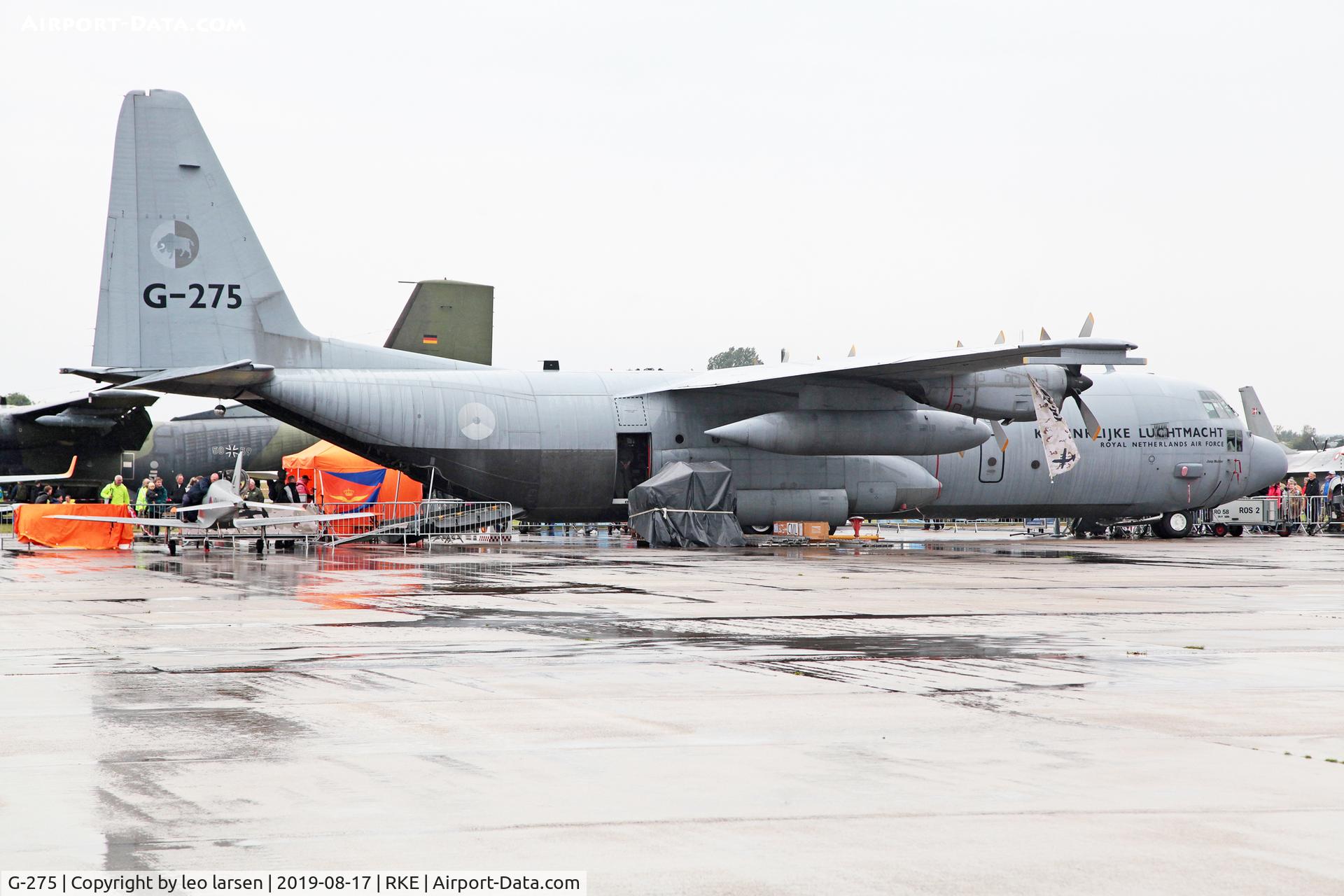 G-275, 1993 Lockheed C-130H-30 Hercules C/N 382-5275, Roskilde Air Show 17.8.2019