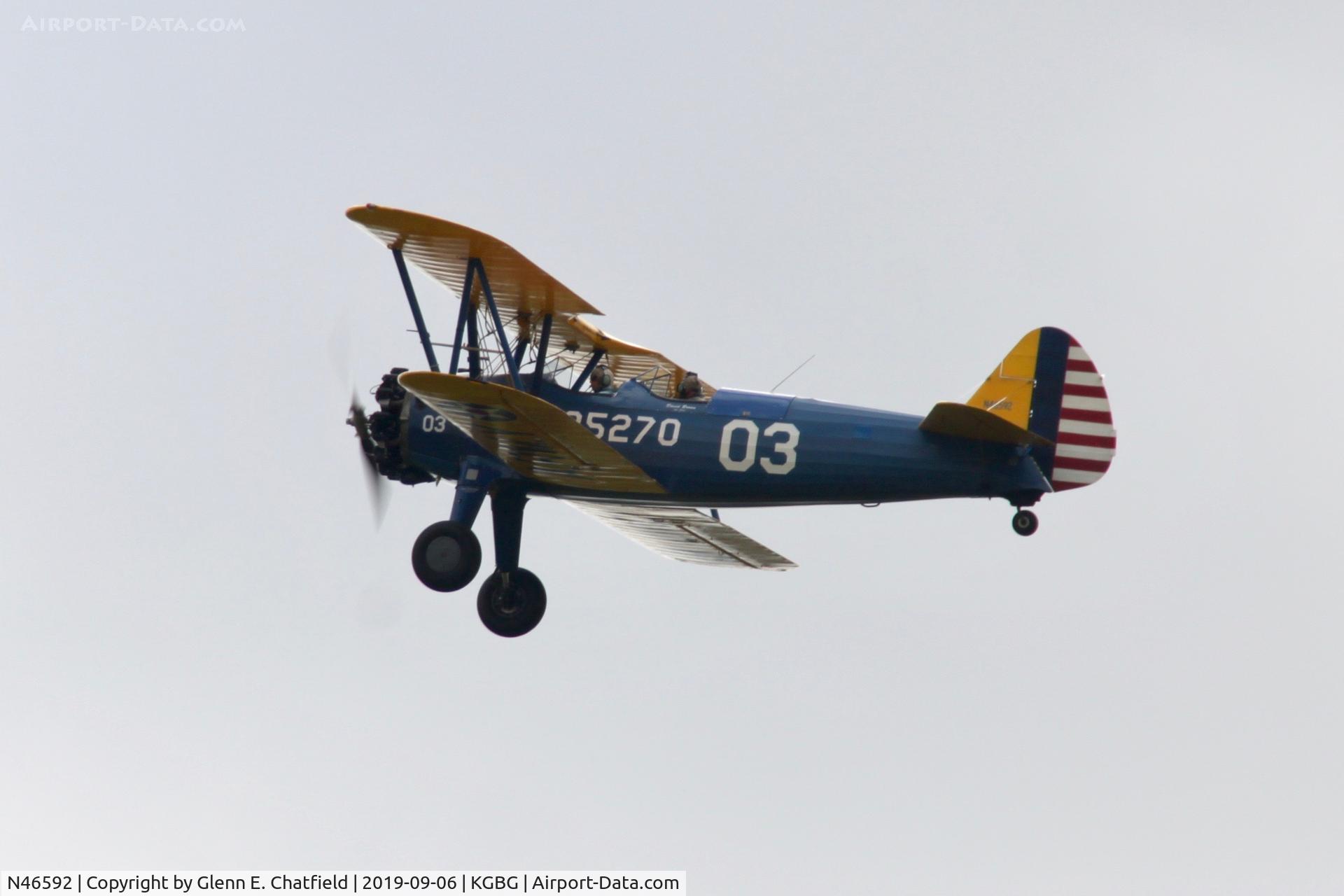 N46592, 1941 Boeing A75N1(PT17) C/N 75-2759, PT-17 41-25270