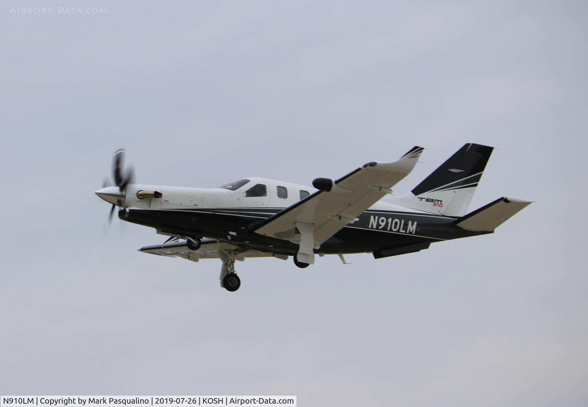 N910LM, 2018 Socata TBM-910 C/N 1268, Socata TBM-910