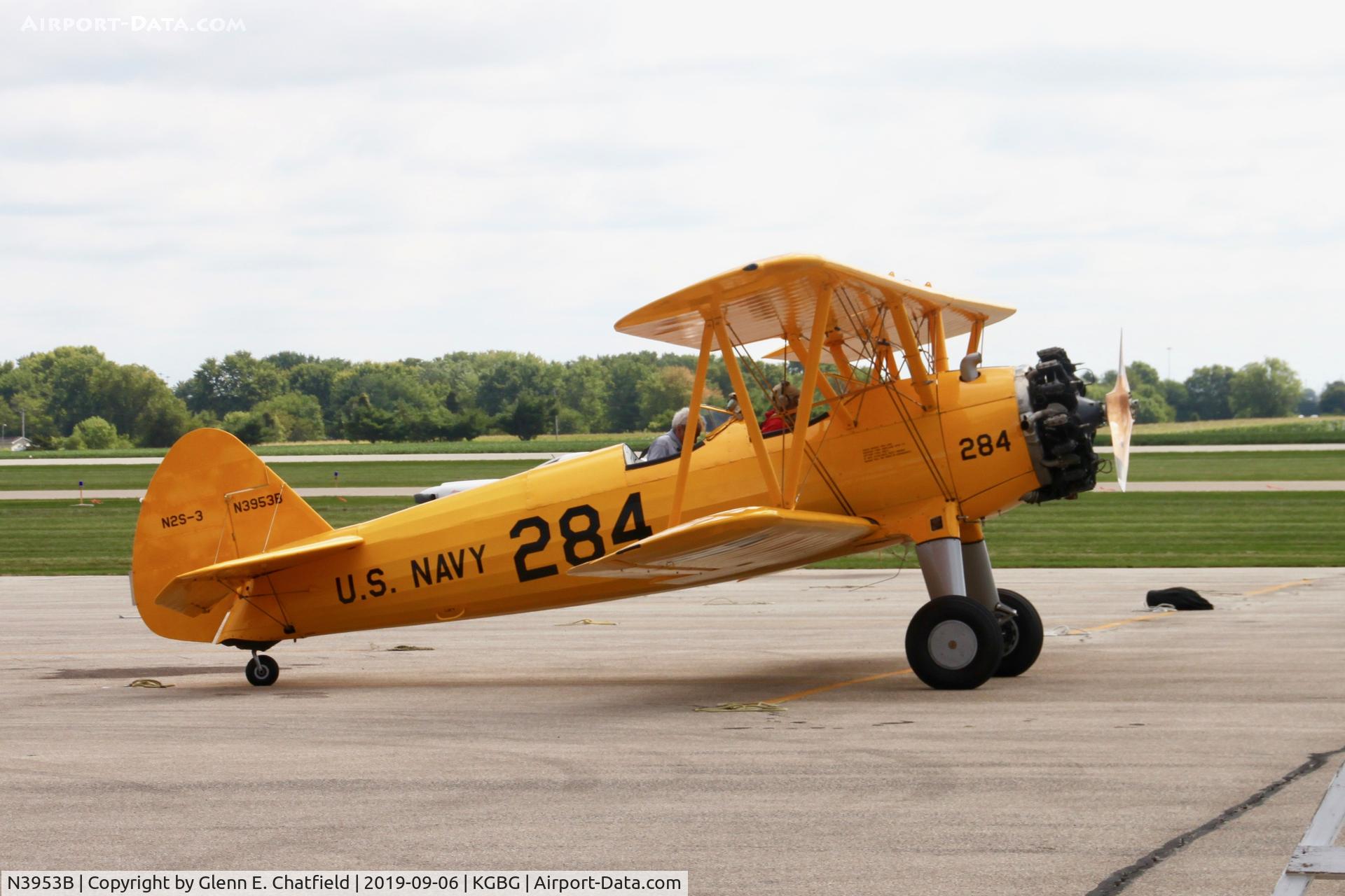 N3953B, 1942 Boeing E75 C/N 75-5568, PT-13D 42-17405