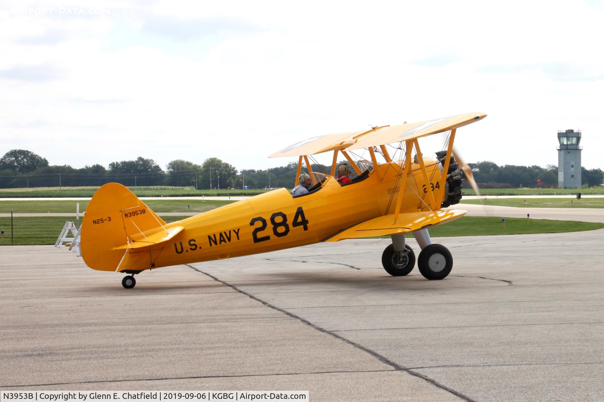 N3953B, 1942 Boeing E75 C/N 75-5568, PT-13D 42-17405