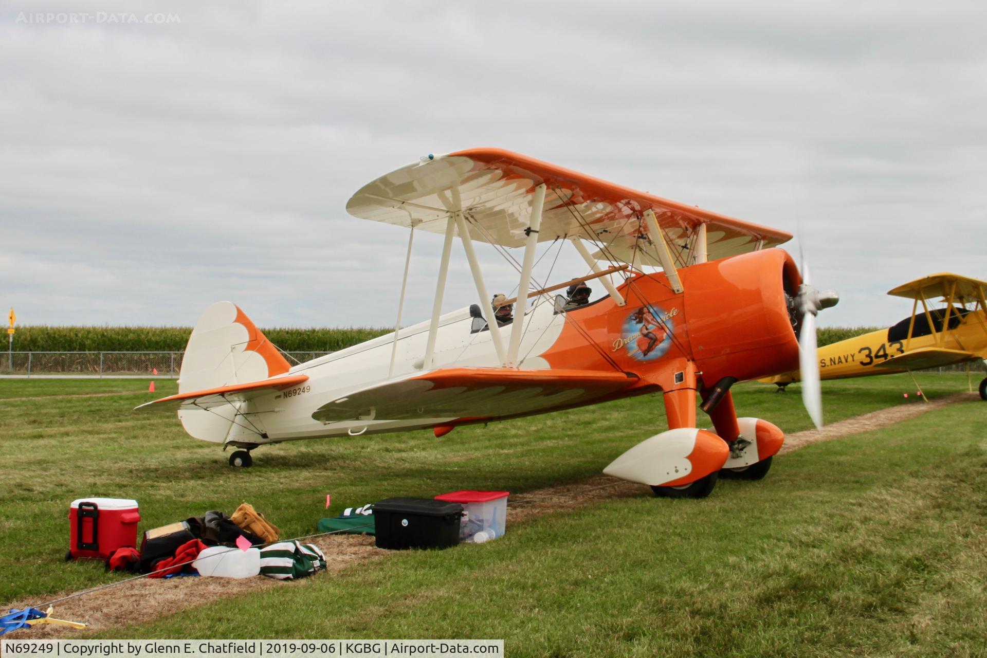 N69249, 1943 Boeing B75N1 C/N 75-6665, N2S-3 07061