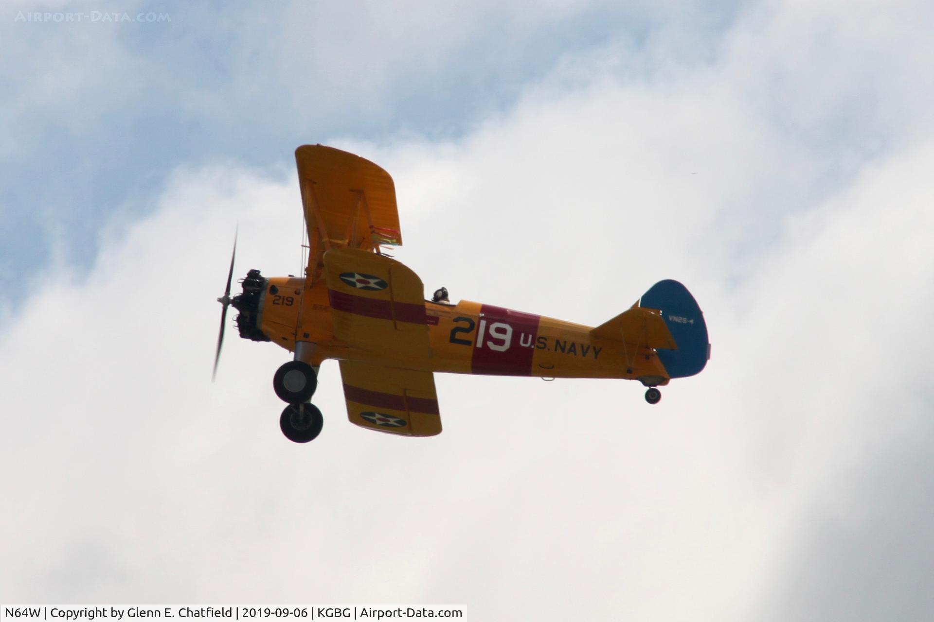 N64W, 1942 Boeing B75N1 C/N 75-3467, N2S-4 30030