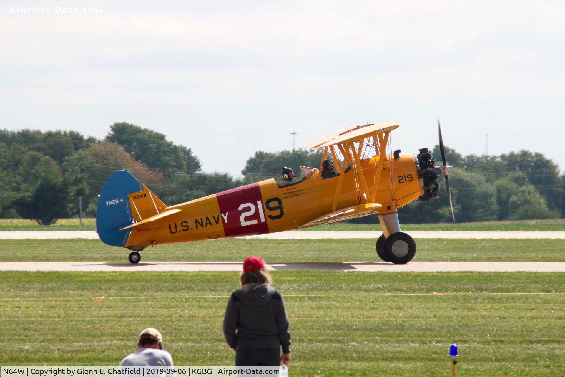 N64W, 1942 Boeing B75N1 C/N 75-3467, N2S-4 30030