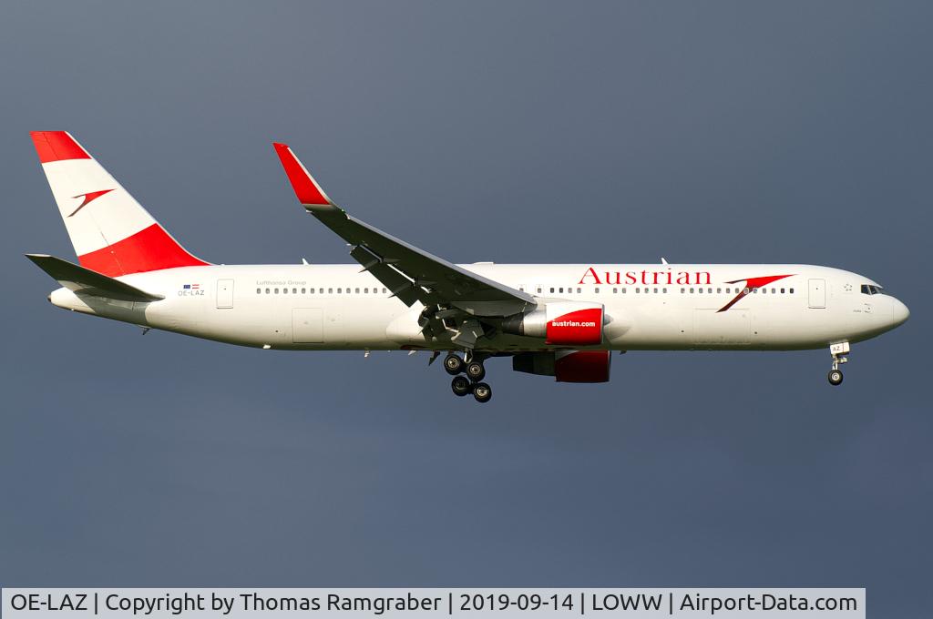 OE-LAZ, 1999 Boeing 767-3Z9 C/N 30331, Austrian Airlines Boeing 767-300