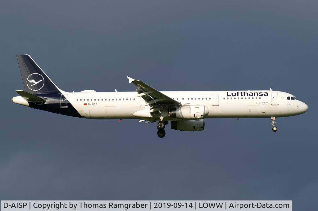 D-AISP, 2009 Airbus A321-231 C/N 3864, Lufthansa Airbus A321