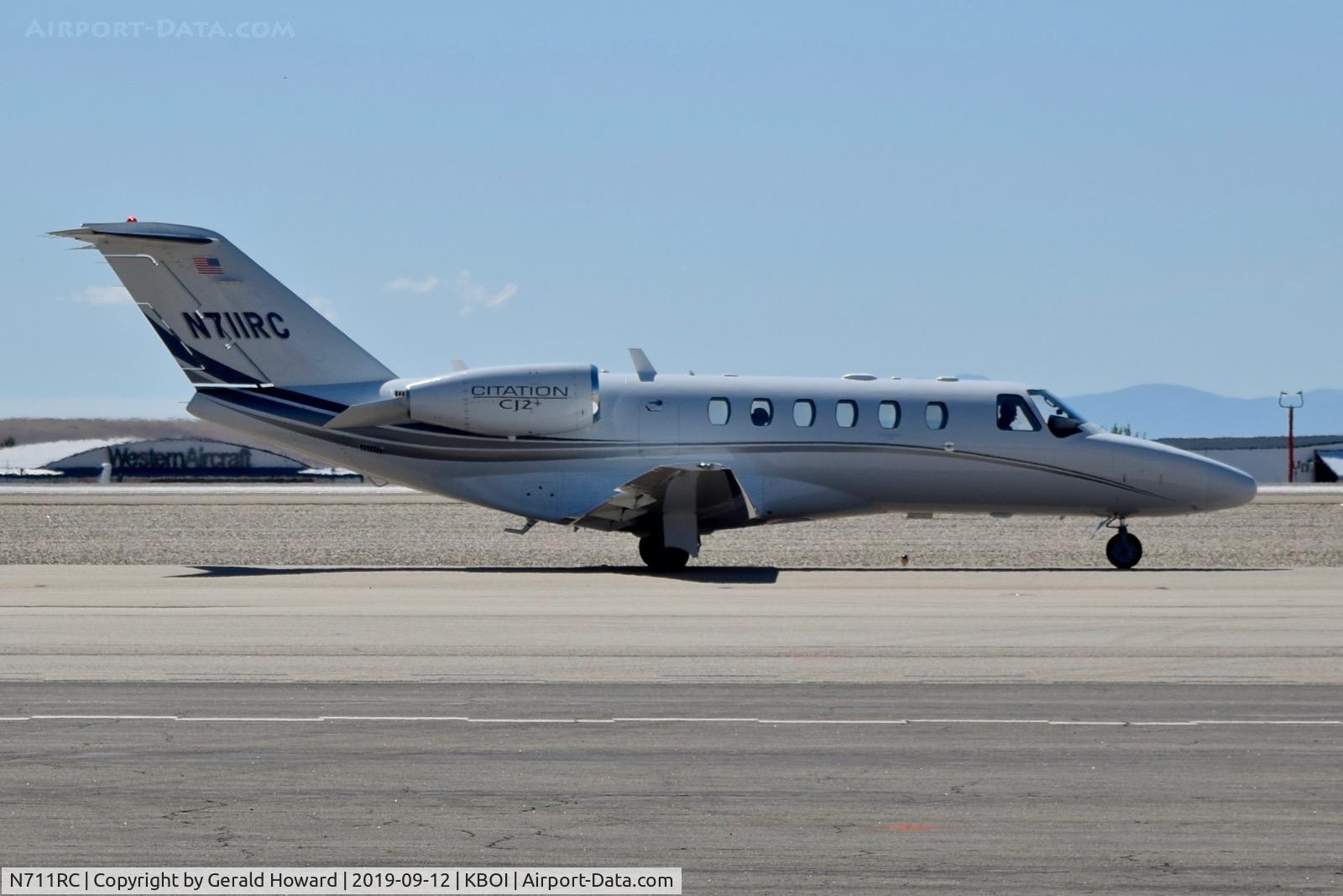 N711RC, 2008 Cessna 525A C/N 525A0428, Taxiing on Alpha.