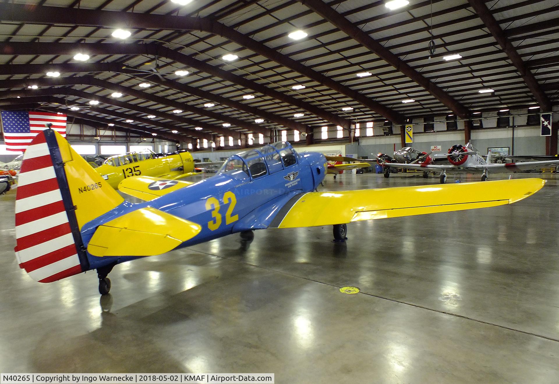 N40265, 1941 Fairchild M-62A-4 C/N T41-562, Fairchild M-62A-4 (PT-26) at the Midland Army Air Field Museum, Midland TX