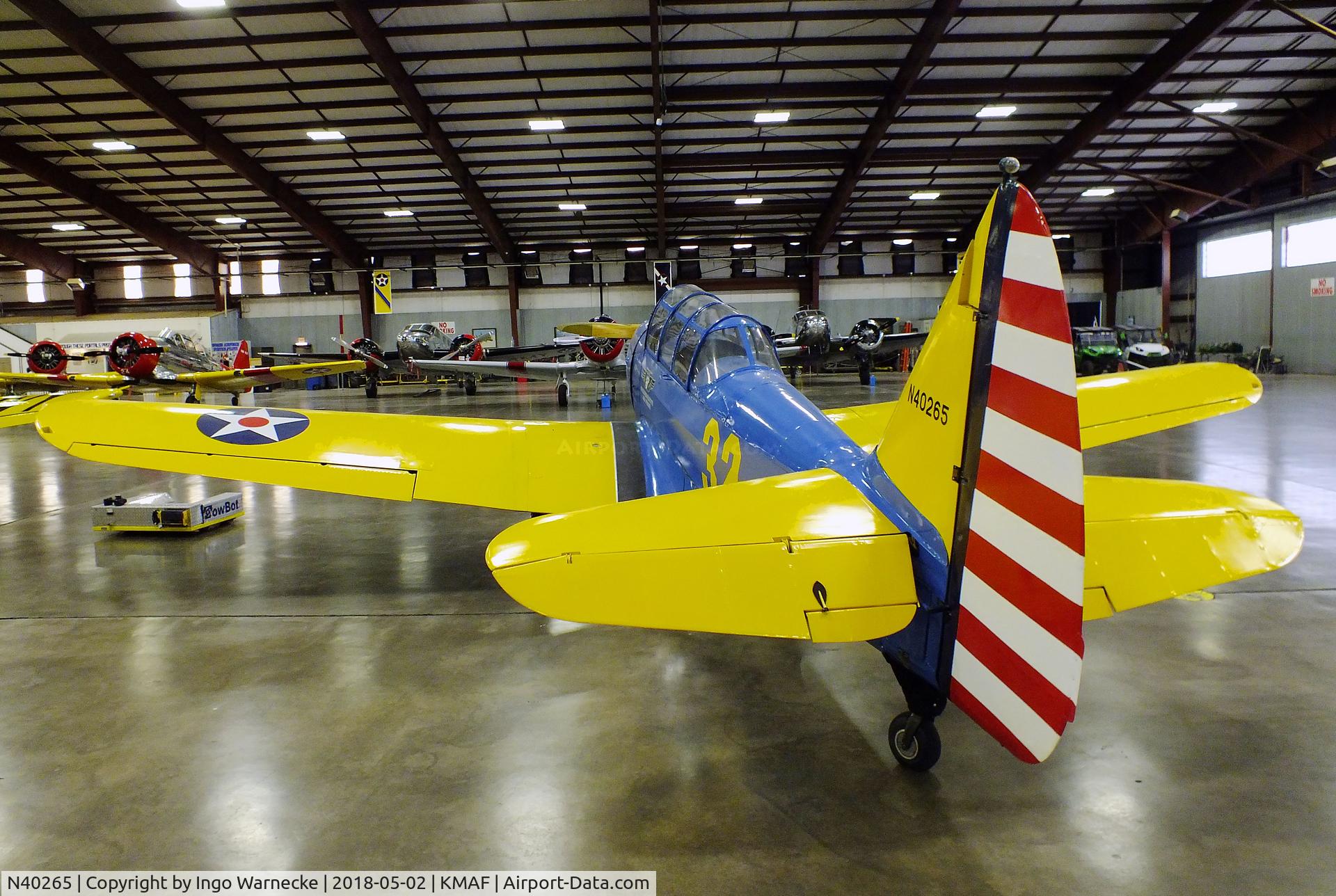 N40265, 1941 Fairchild M-62A-4 C/N T41-562, Fairchild M-62A-4 (PT-26) at the Midland Army Air Field Museum, Midland TX
