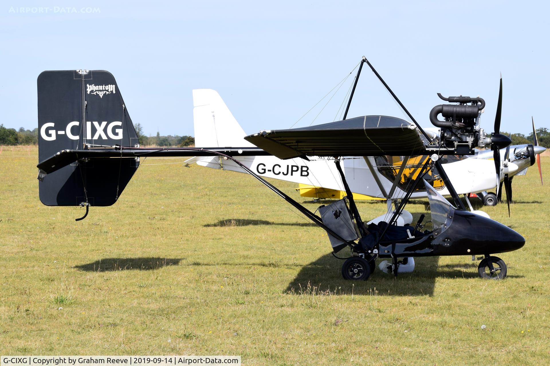 G-CIXG, 2016 Phantom Aeronautics Phantom X-1 C/N KBW-002, Parked at, Bury St Edmunds, Rougham Airfield, UK.