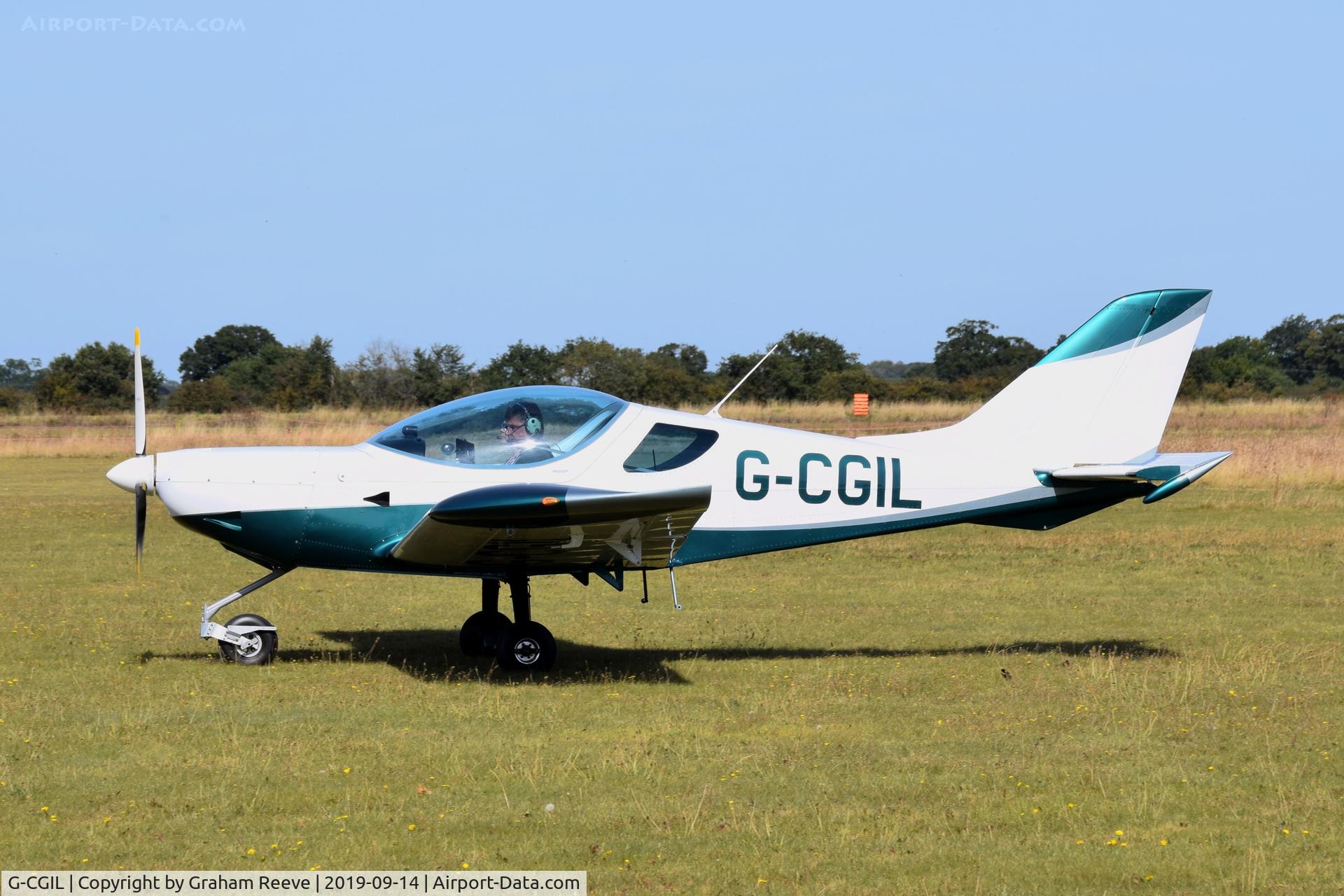G-CGIL, 2010 CZAW SportCruiser C/N LAA 338-14856, Just landed at, Bury St Edmunds, Rougham Airfield, UK.