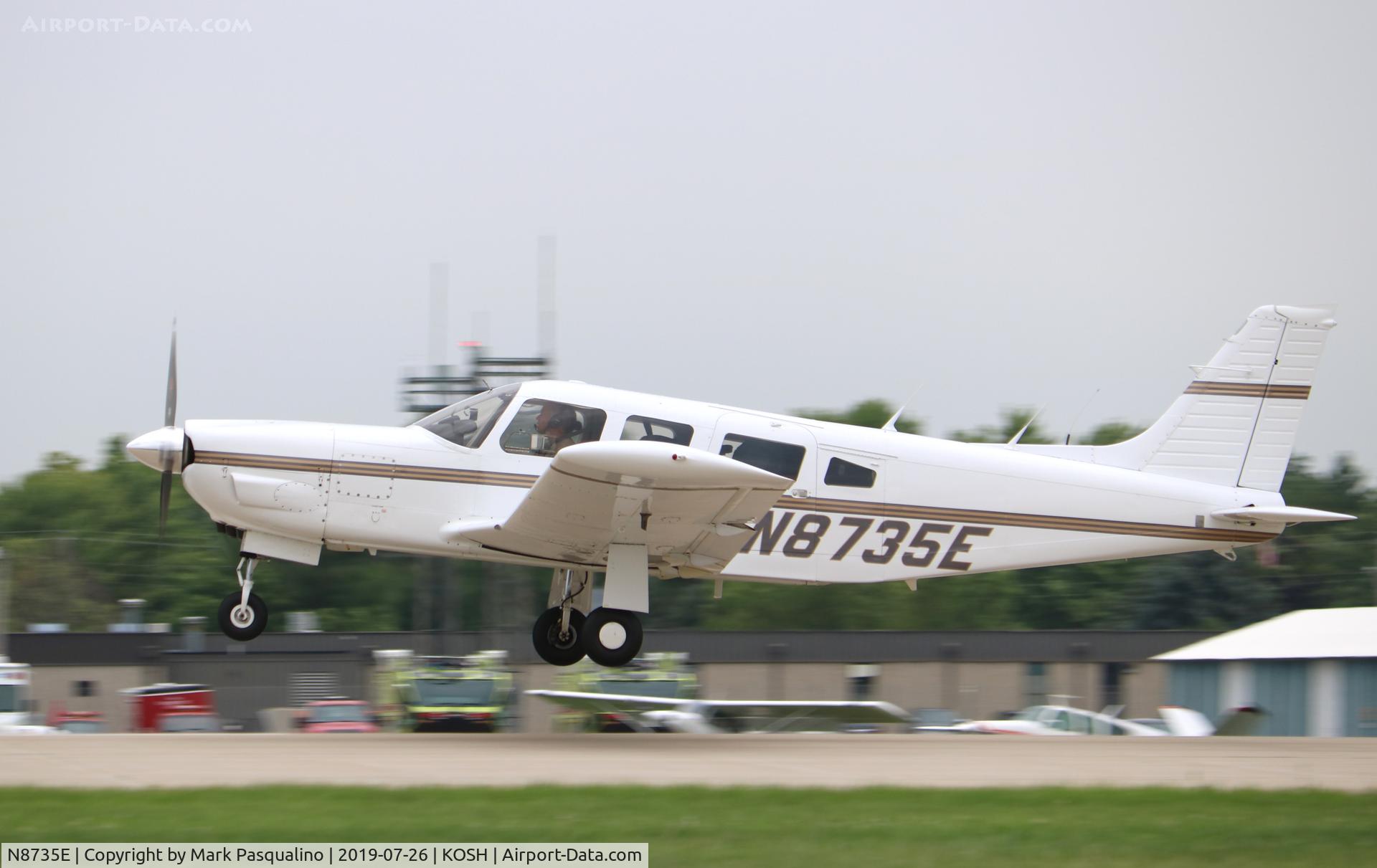 N8735E, 1976 Piper PA-32R-300 Cherokee Lance C/N 32R7680169, Piper PA-32R-300