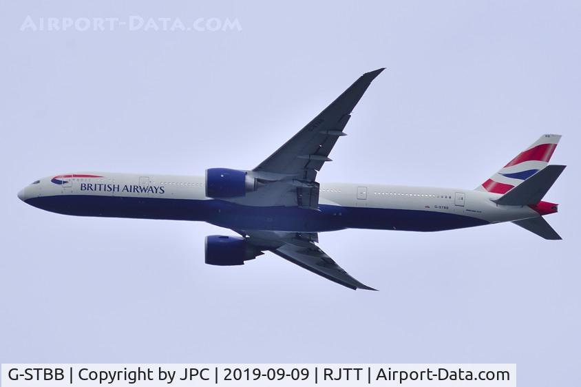 G-STBB, 2010 Boeing 777-36N/ER C/N 38286, Some days after strike