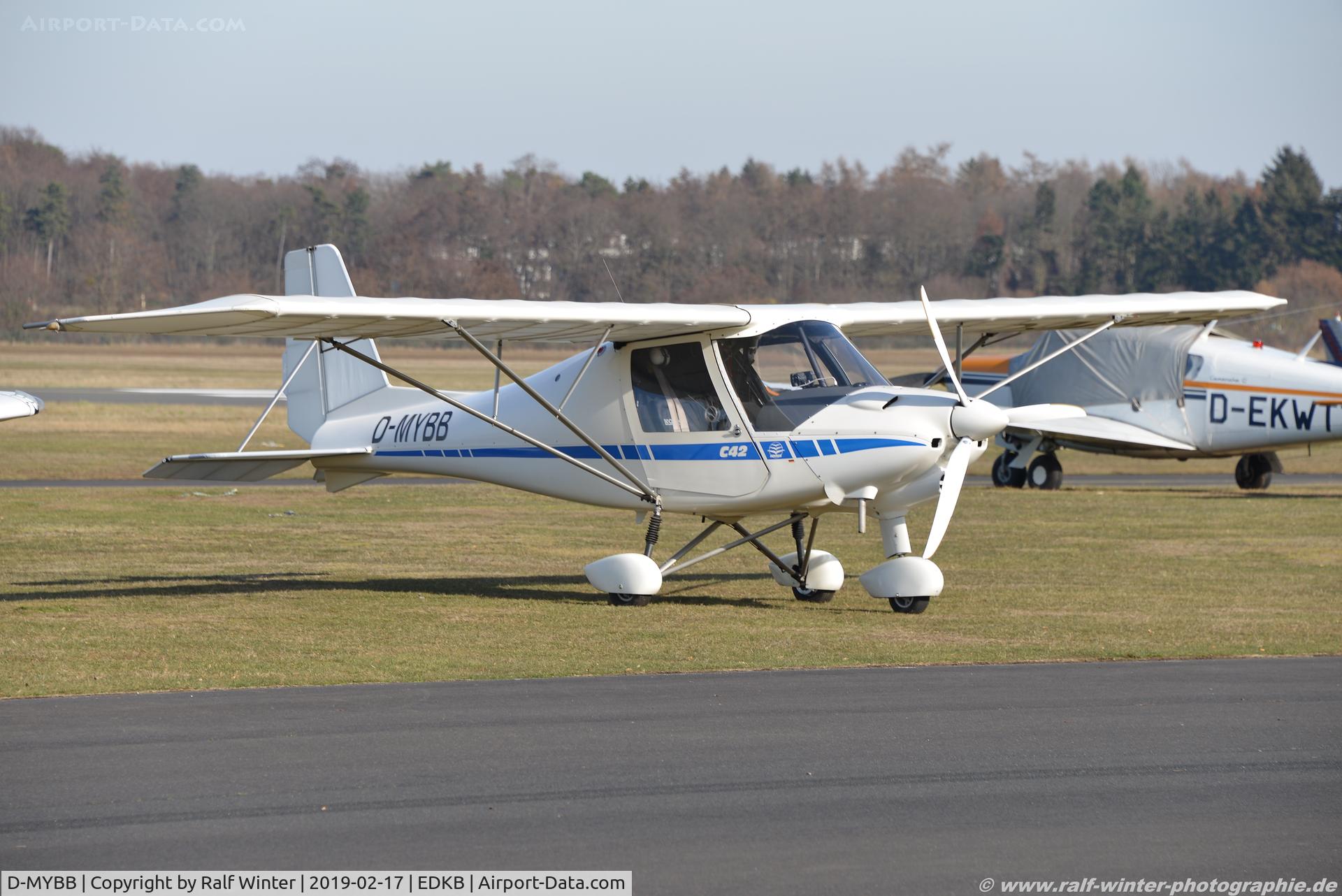 D-MYBB, Ikarus C42 C/N 0502-6647, Ikarus C-42 Comco - Private - 0502-6647 -D-MYBB - 17.02.2019 - EDKB