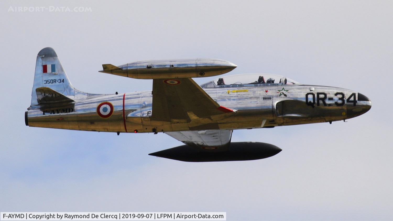 F-AYMD, 1954 Canadair CT-133 Silver Star 3 (CL-30) C/N T33-263, Air Legend airshow at Melun.