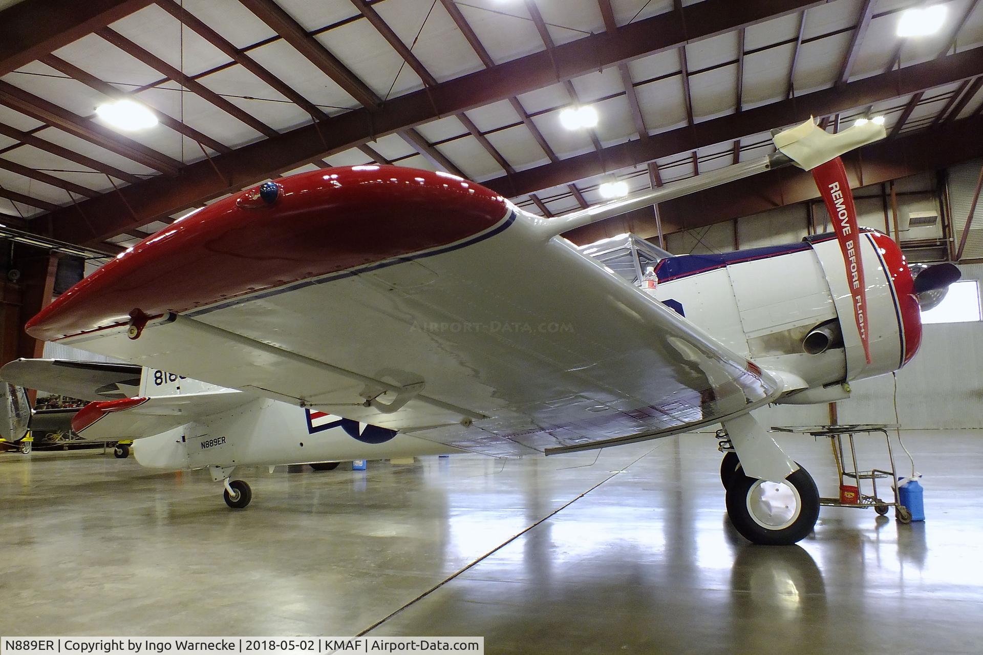 N889ER, North American AT-6F C/N 44-81889, North American AT-6F Texan at the Midland Army Air Field Museum, Midland TX