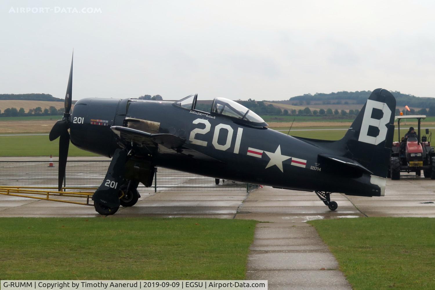 G-RUMM, 1948 Grumman F8F-2 (G58) Bearcat C/N D.1088, 1948 Grumman F8F-2 (G58), c/n: D.1088, BuNo 121714