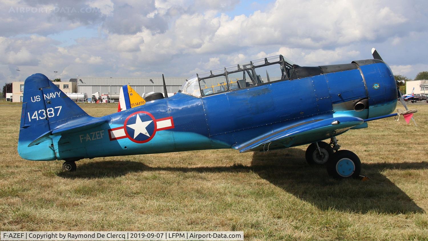 F-AZEF, North American T-6G Texan C/N 182-074, Air Legend airshow .