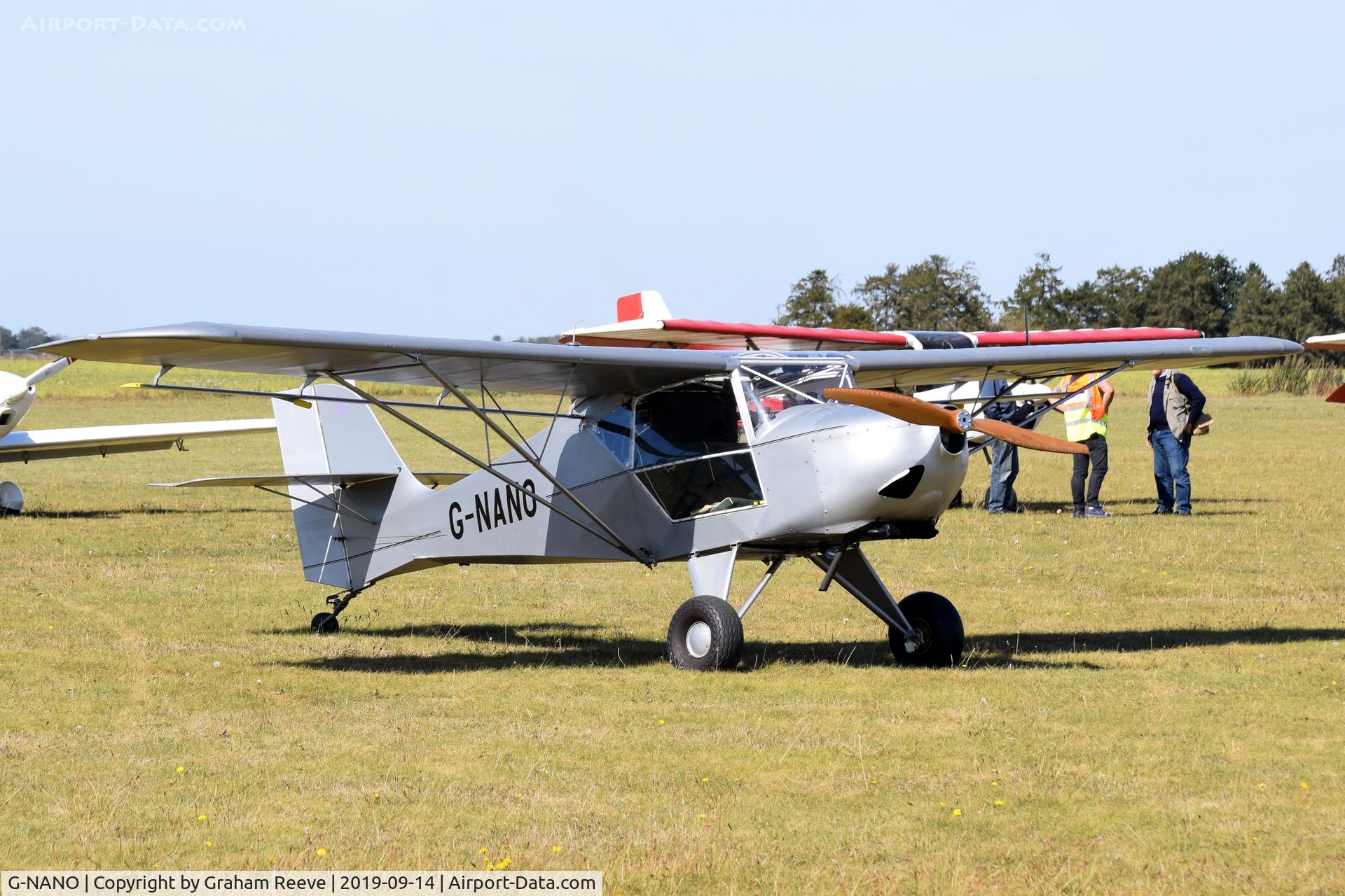 G-NANO, 2012 Avid Speedwing C/N PFA 189-12094, Parked at, Bury St Edmunds, Rougham Airfield, UK.