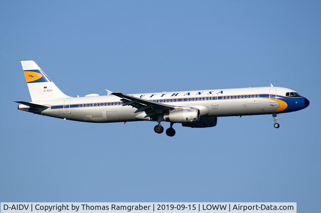 D-AIDV, 2012 Airbus A321-231 C/N 5413, Lufthansa Airbus A321 