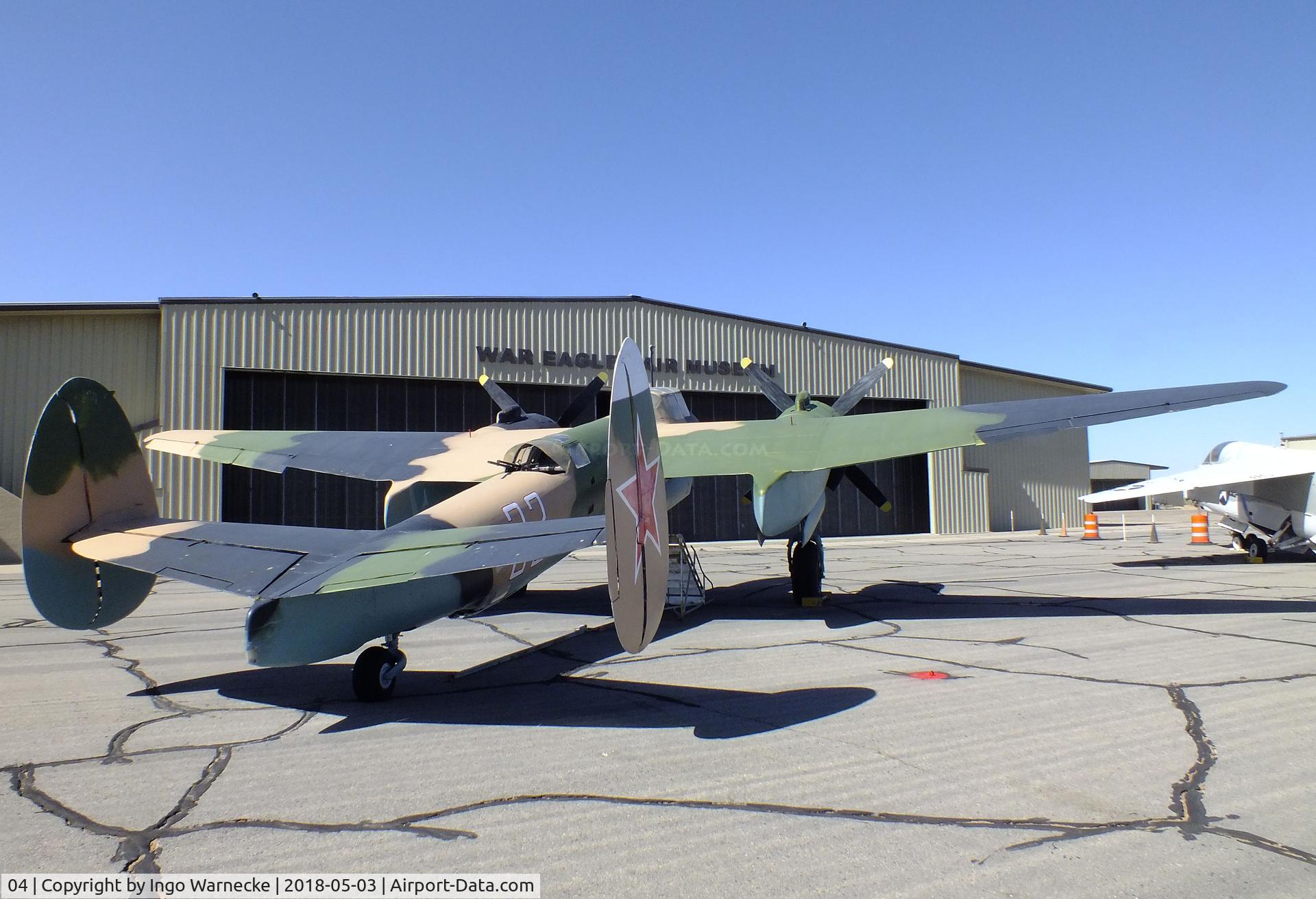 04, Tupolev Tu-2S C/N 20465, Tupolev Tu-2S BAT at the War Eagles Museum, Santa Teresa NM