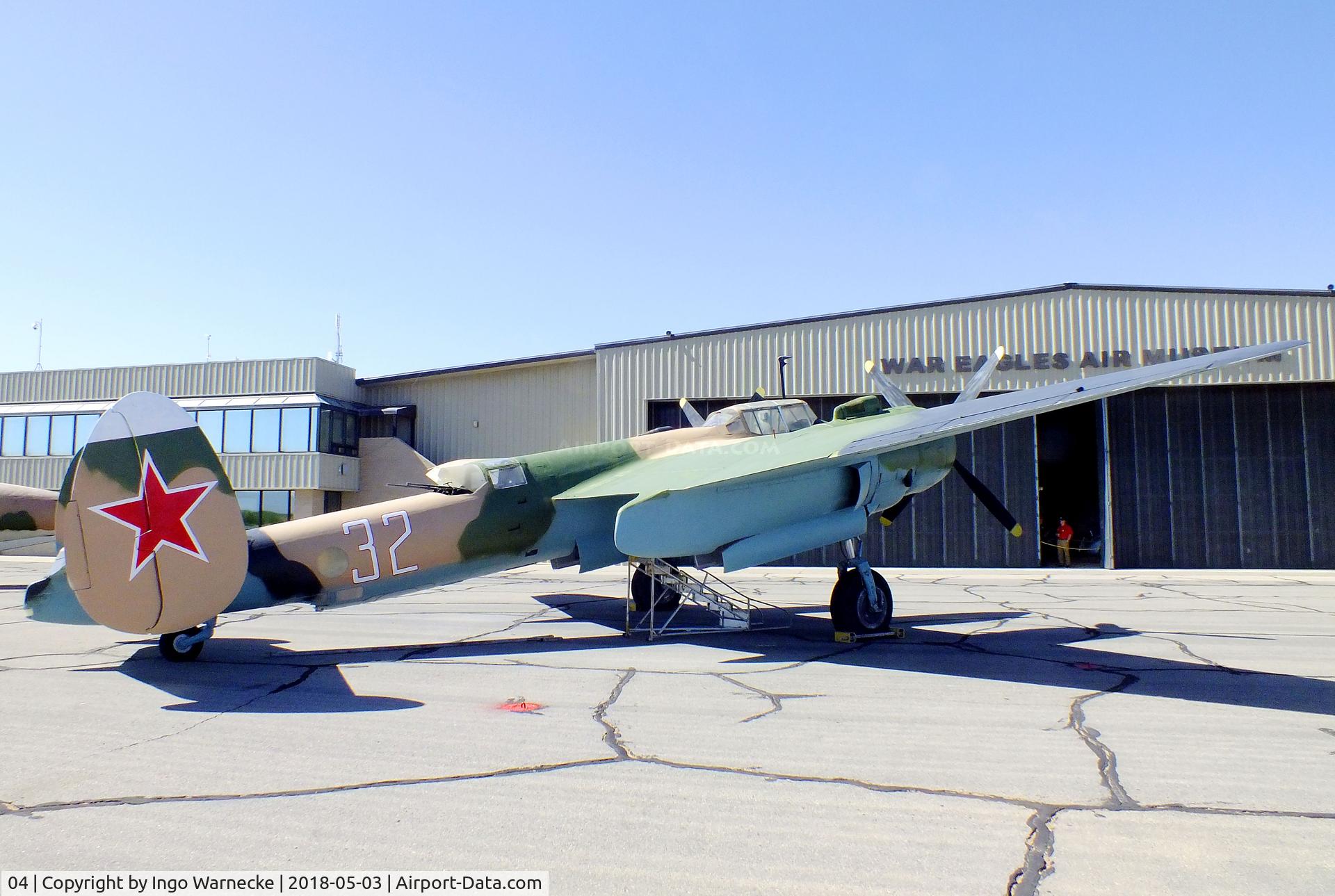 04, Tupolev Tu-2S C/N 20465, Tupolev Tu-2S BAT at the War Eagles Museum, Santa Teresa NM