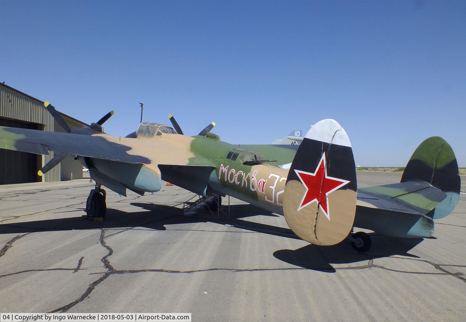 04, Tupolev Tu-2S C/N 20465, Tupolev Tu-2S BAT at the War Eagles Museum, Santa Teresa NM