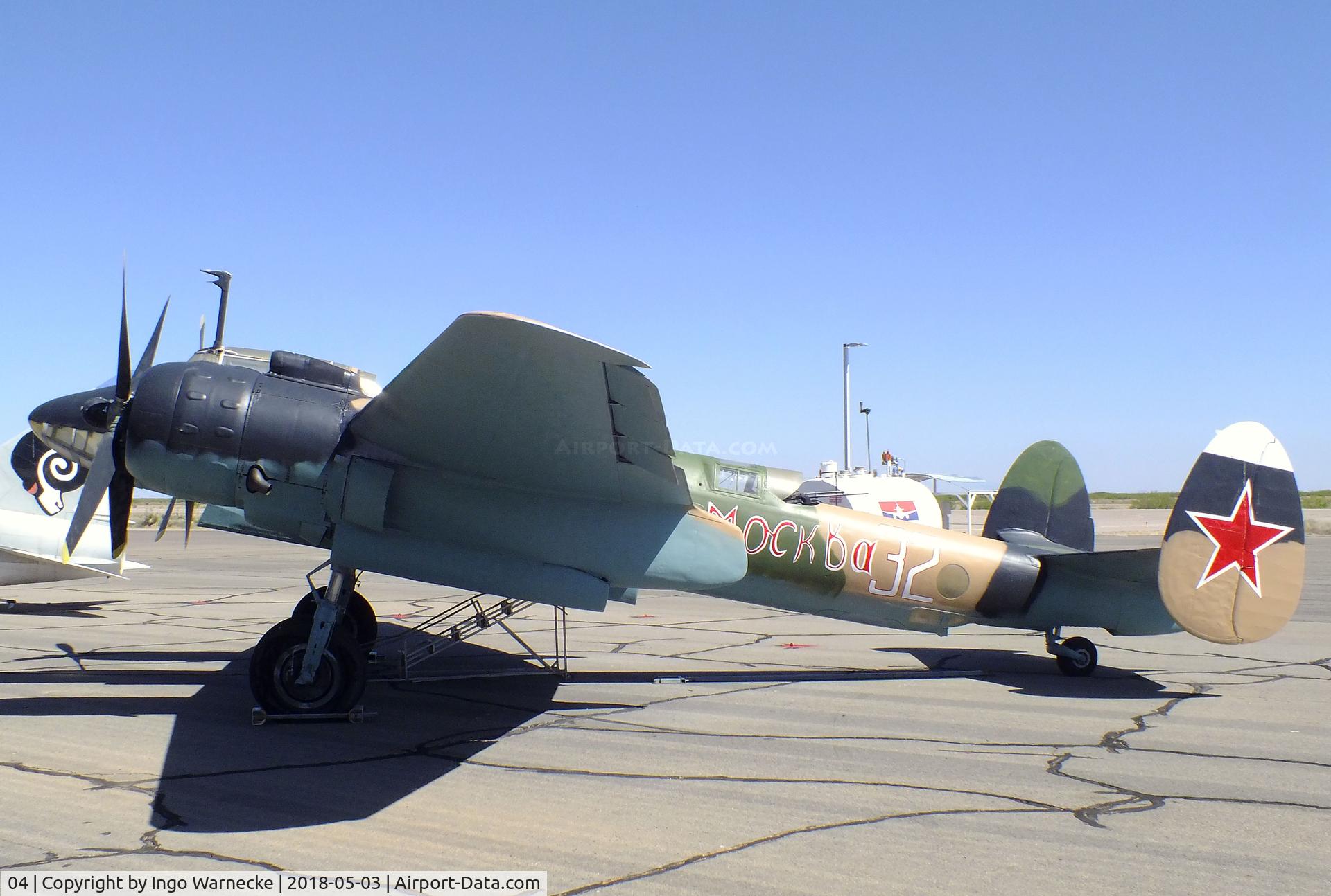 04, Tupolev Tu-2S C/N 20465, Tupolev Tu-2S BAT at the War Eagles Museum, Santa Teresa NM