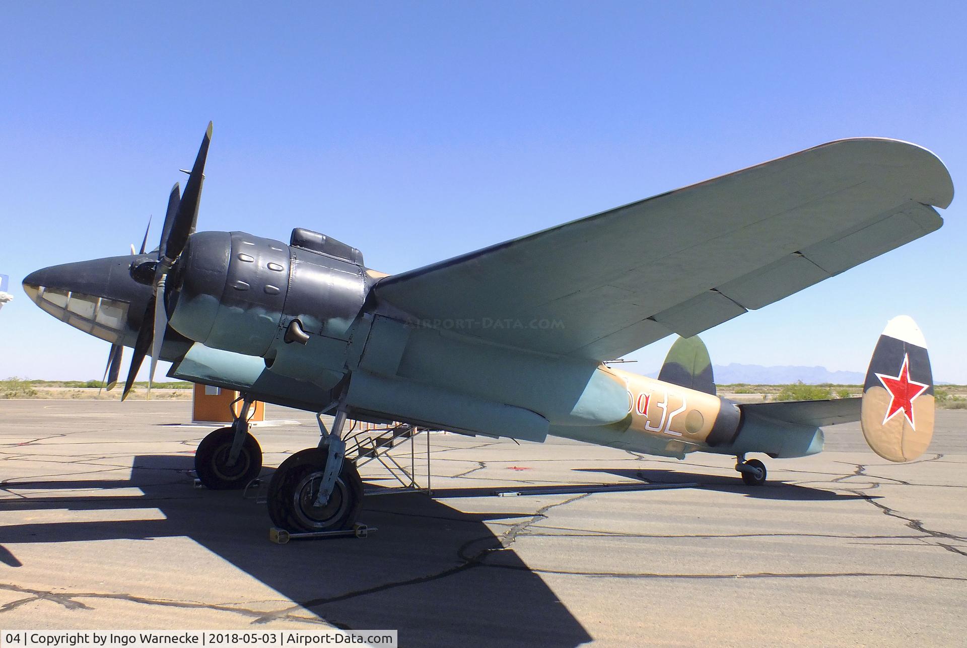04, Tupolev Tu-2S C/N 20465, Tupolev Tu-2S BAT at the War Eagles Museum, Santa Teresa NM