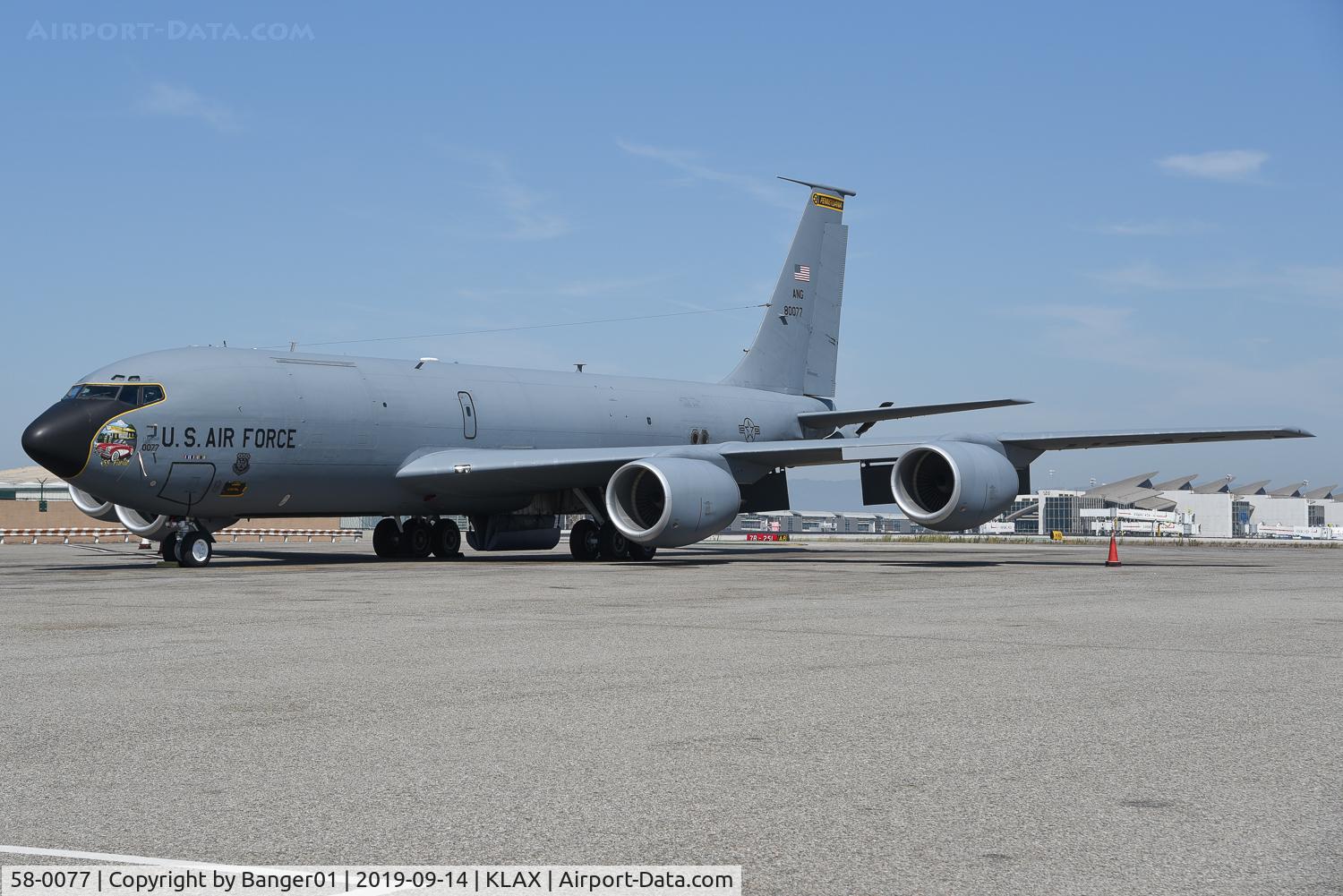 58-0077, 1958 Boeing KC-135T Stratotanker C/N 17822, KC-135T 171s5 ARW, PA ANG