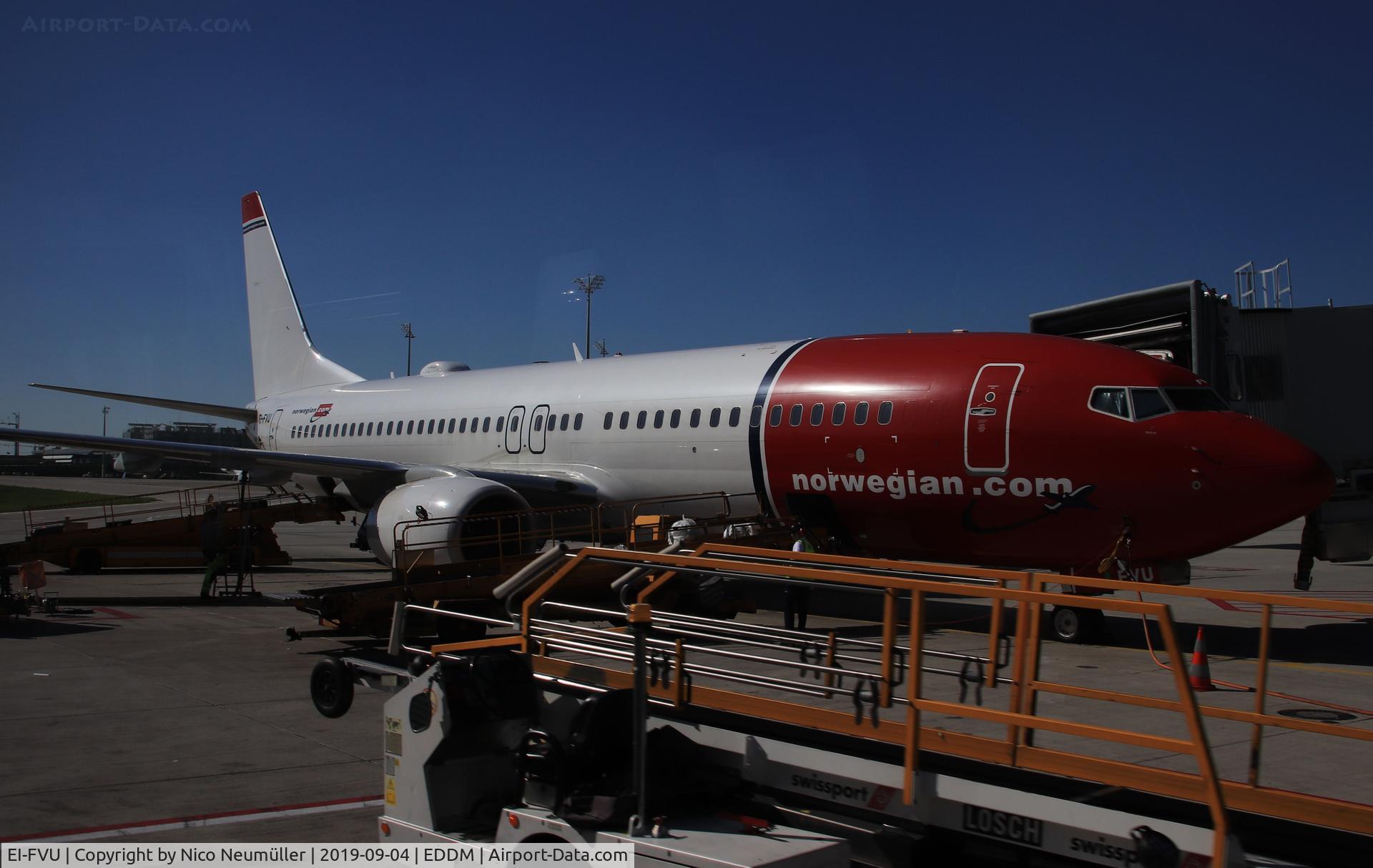 EI-FVU, 2017 Boeing 737-800 C/N 42088, B737 in EDDM