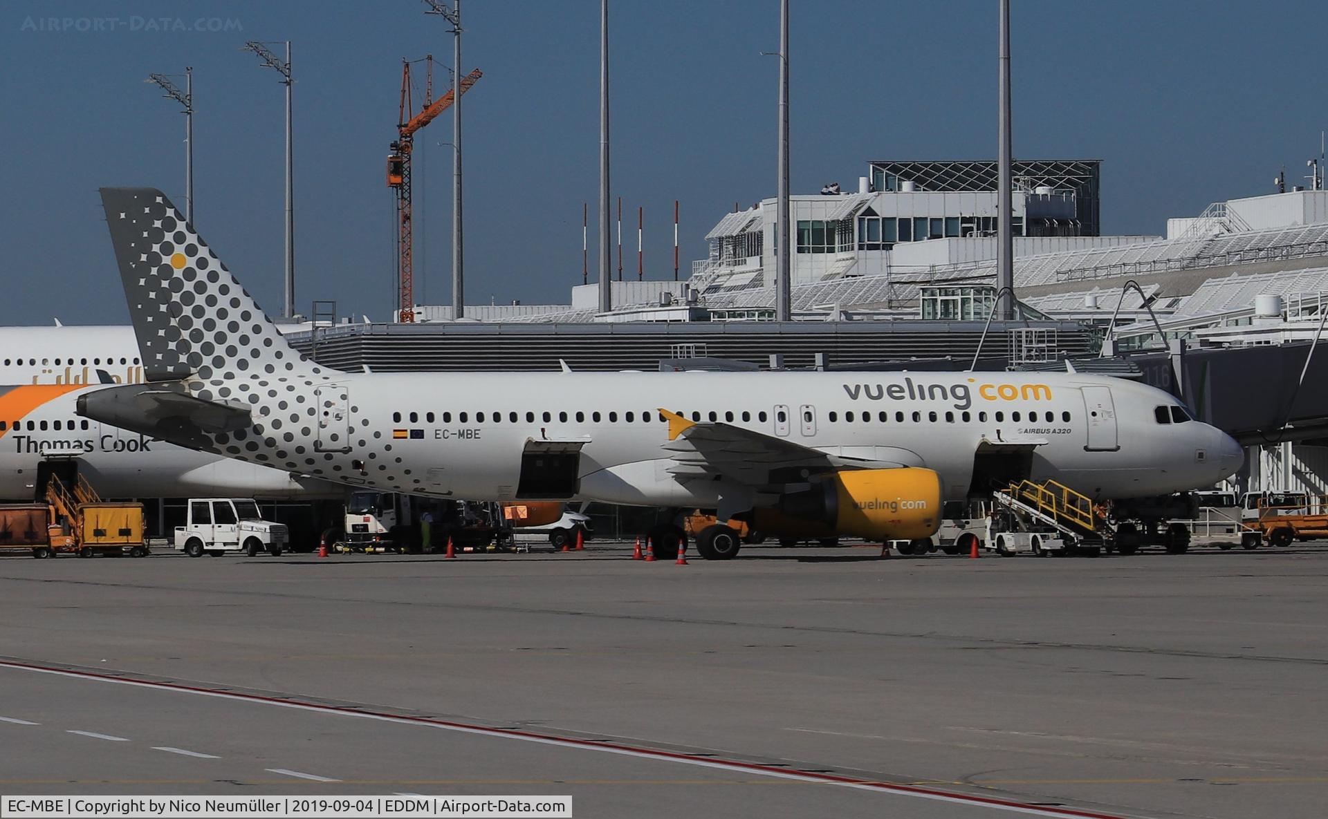 EC-MBE, 2008 Airbus A320-211 C/N 3476, A320 in EDDM