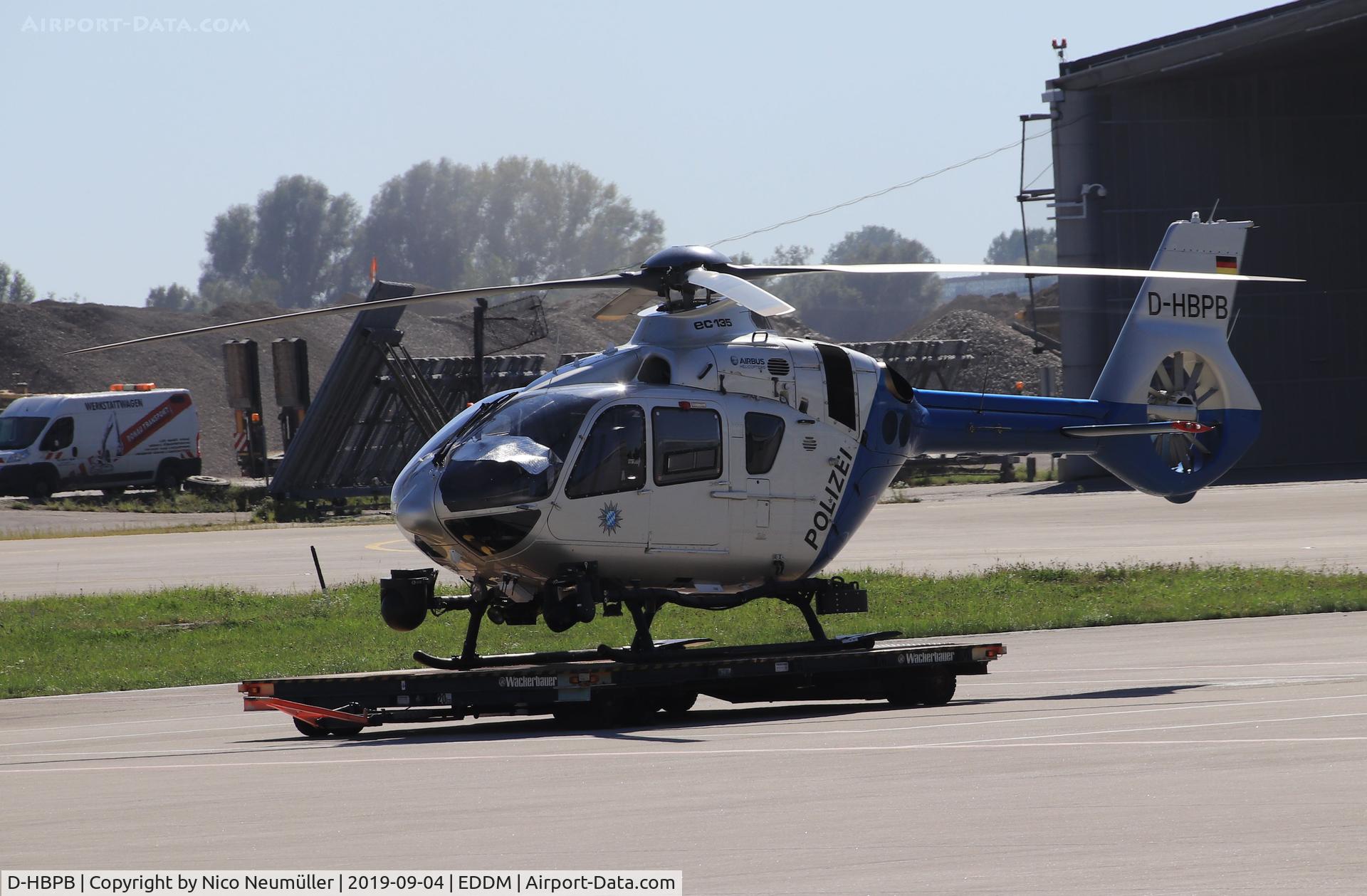 D-HBPB, Eurocopter EC-135P-2 C/N 0864, Police Helicopter in EDDM