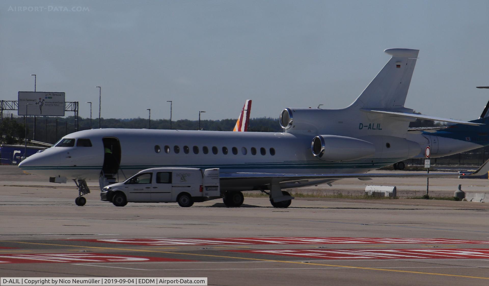 D-ALIL, 2012 Dassault Falcon 7X C/N 179, Dassault Falcon in EDDM